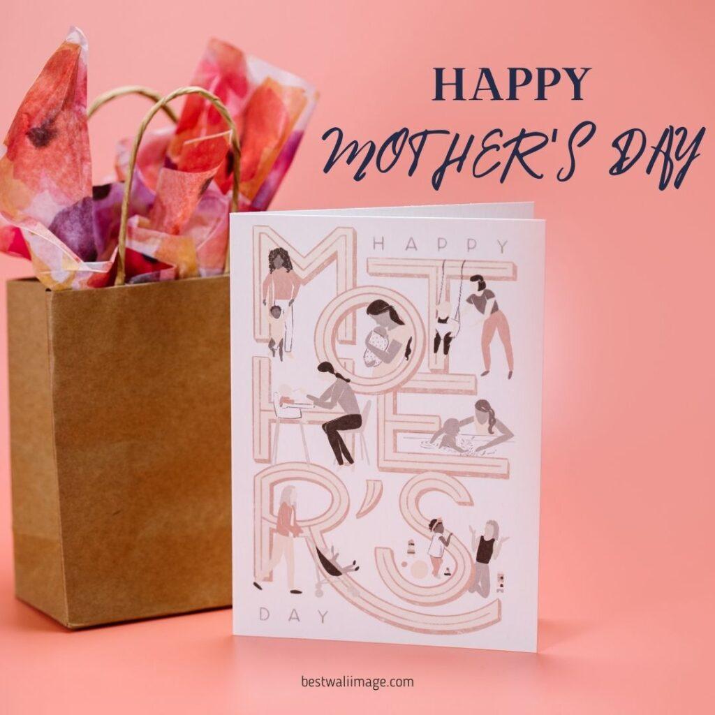 Happy Mother's Day With Mom,s And Babys image.