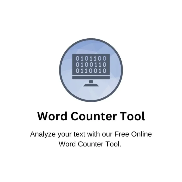 Free Online Word Counter Tool